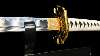 Yamato Katana, Devil May Cry 5 Vergil Sword, Full Tang 5160 Spring Steel Forged Sharp Blade