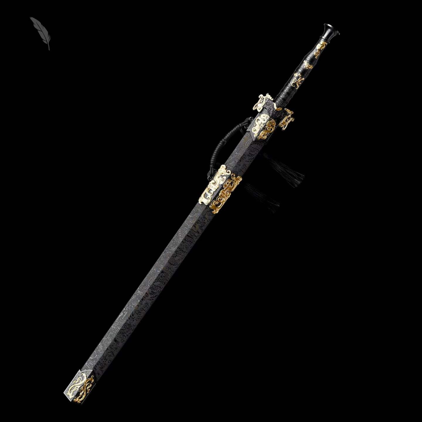 Han Sword — "The Venerable" (Forged Manganese Steel)圣尊