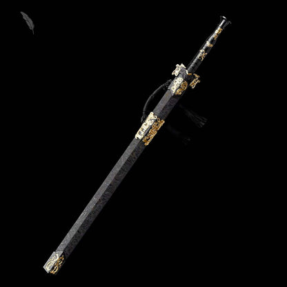 Han Sword — "The Venerable" (Forged Manganese Steel)圣尊