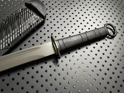Tactical ring hand knife