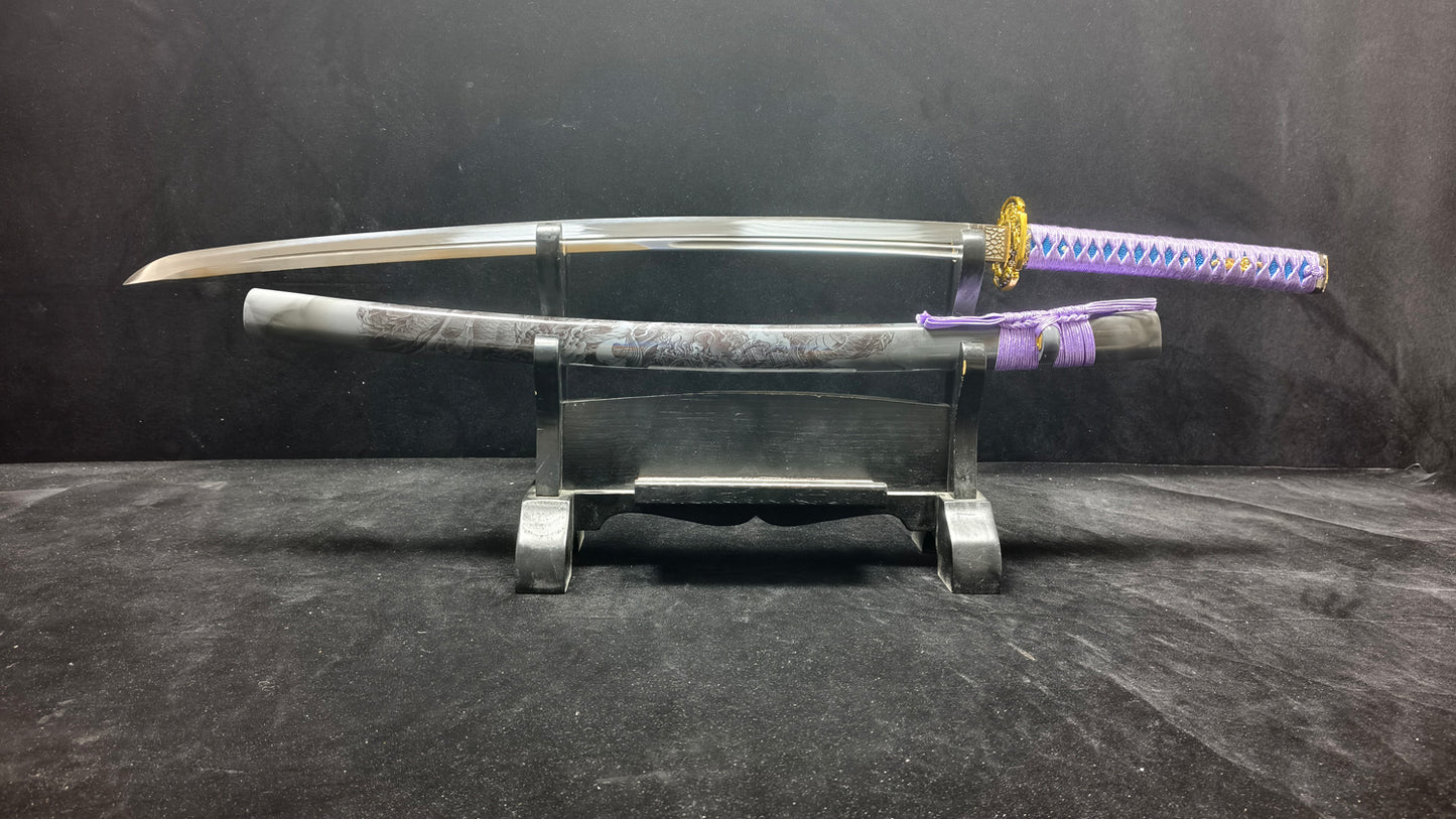 Dragon Sword( Spring steel forging process)katana(B28)