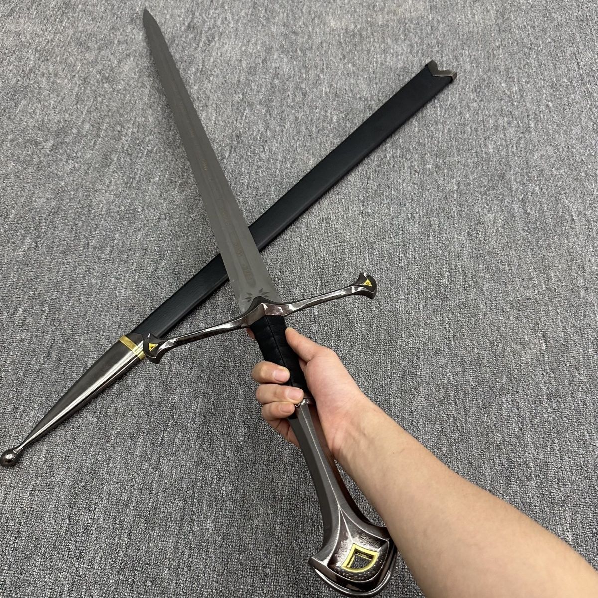 Nasir Holy Sword (Stainless Steel) Model 1 ，Blunt blade; unsharpened.