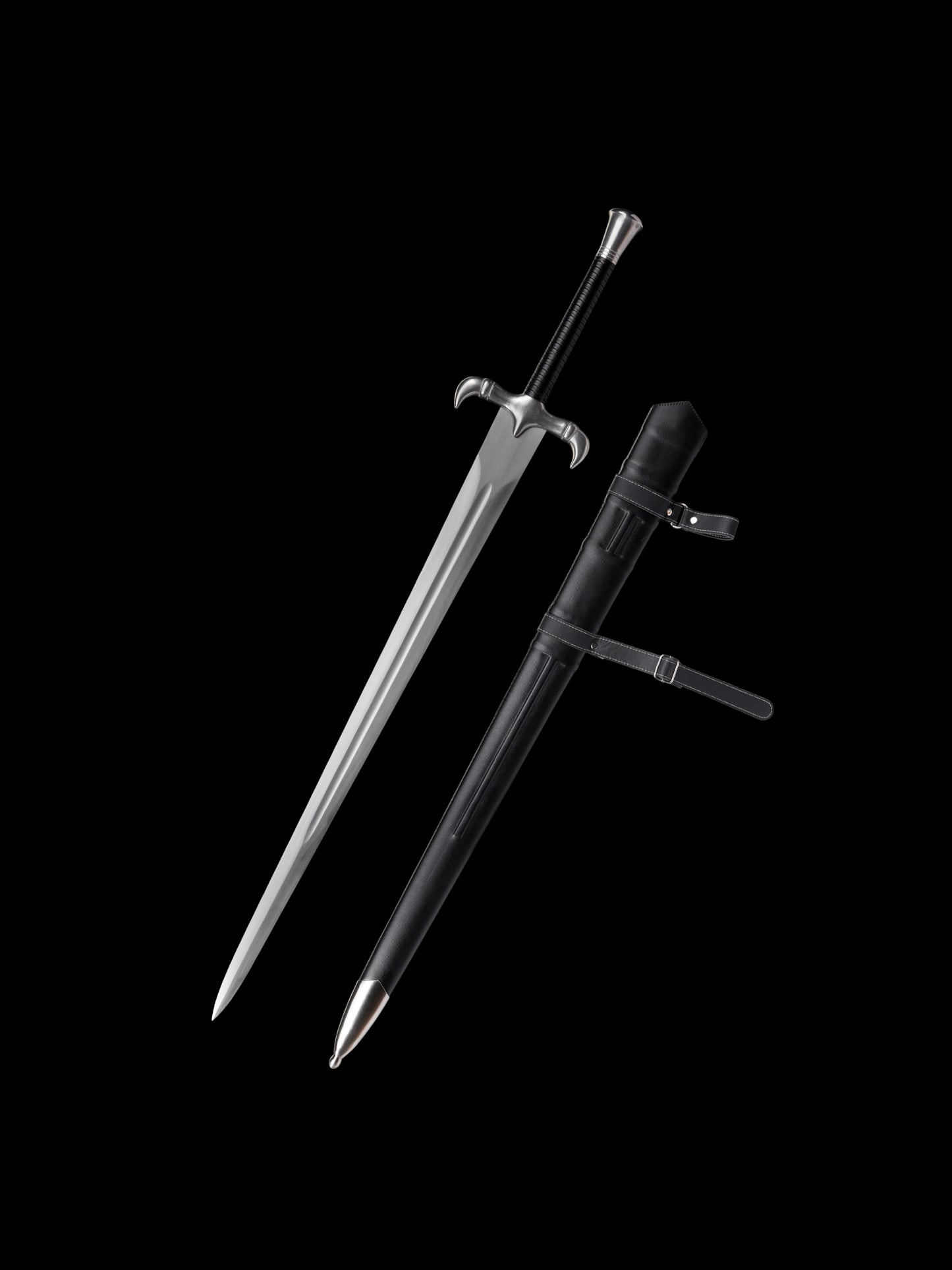 Holy Dragon Sword Two-Handed Sword (Forged from 60Si2Mn)