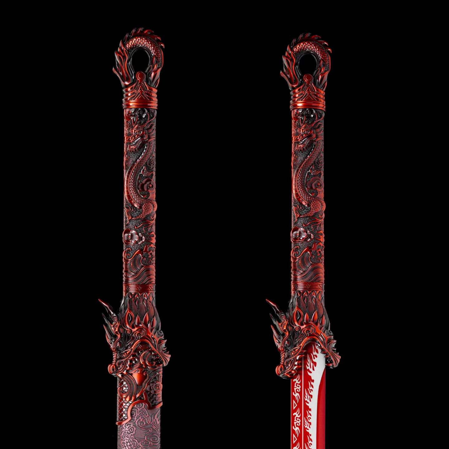 Red Dragon (Forged High-Manganese Steel)赤龍