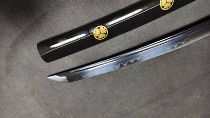 Destruction（T10 earth covered burning blade, quenched black）katana