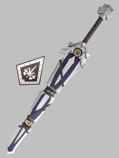 World-Shattering Sword (Stainless Steel) — Blunt Blade (Unsharpened)