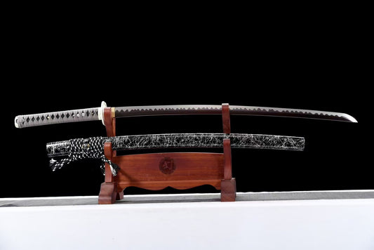 Musashi（Pattern steel forging process）katana,(B93)