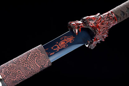The Four Divine Beasts Wolf King Fire Sword火焰狼王