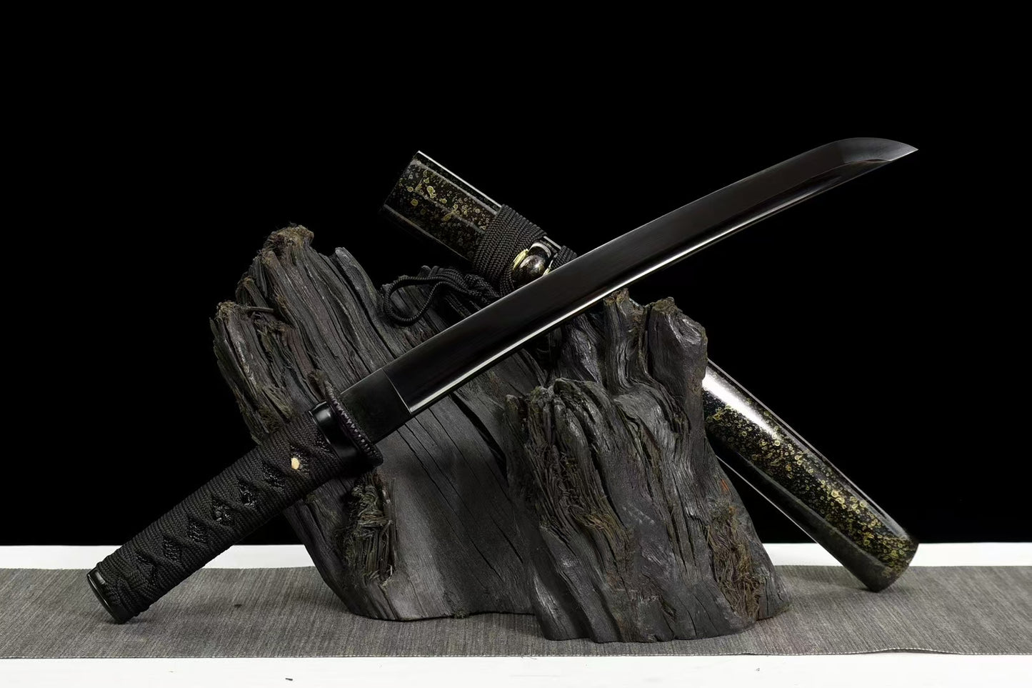 Little Black Dragon，katana,Short knife（A90）