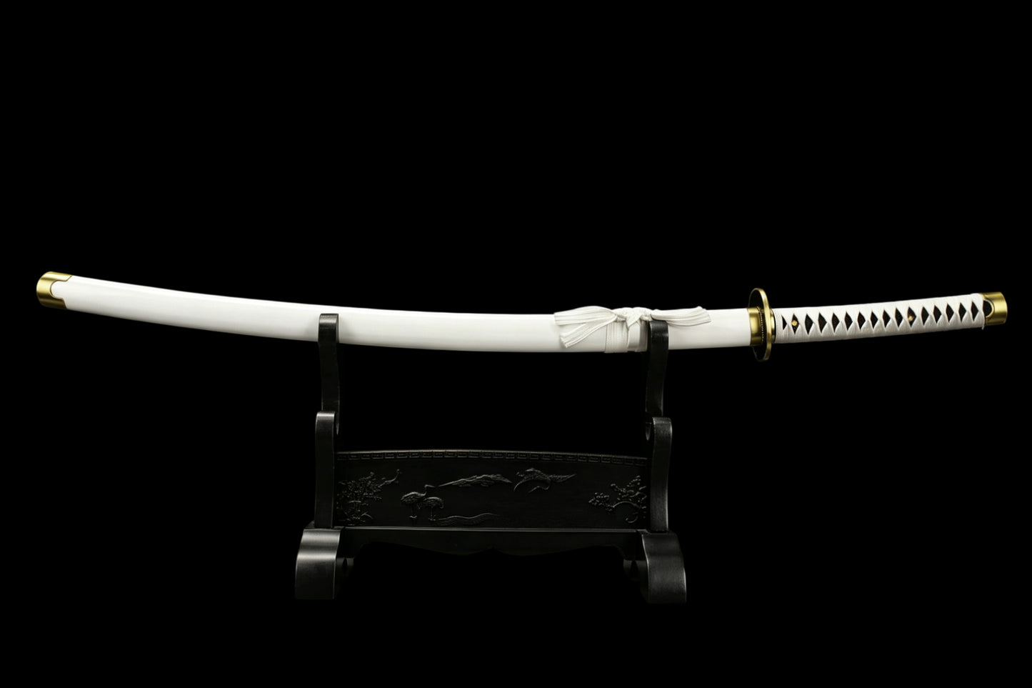 Wado Ichimonji Katana, One Piece Roronoa Zoro Sword, Full Tang 1095 High Carbon Steel Forged Sharp Blade
