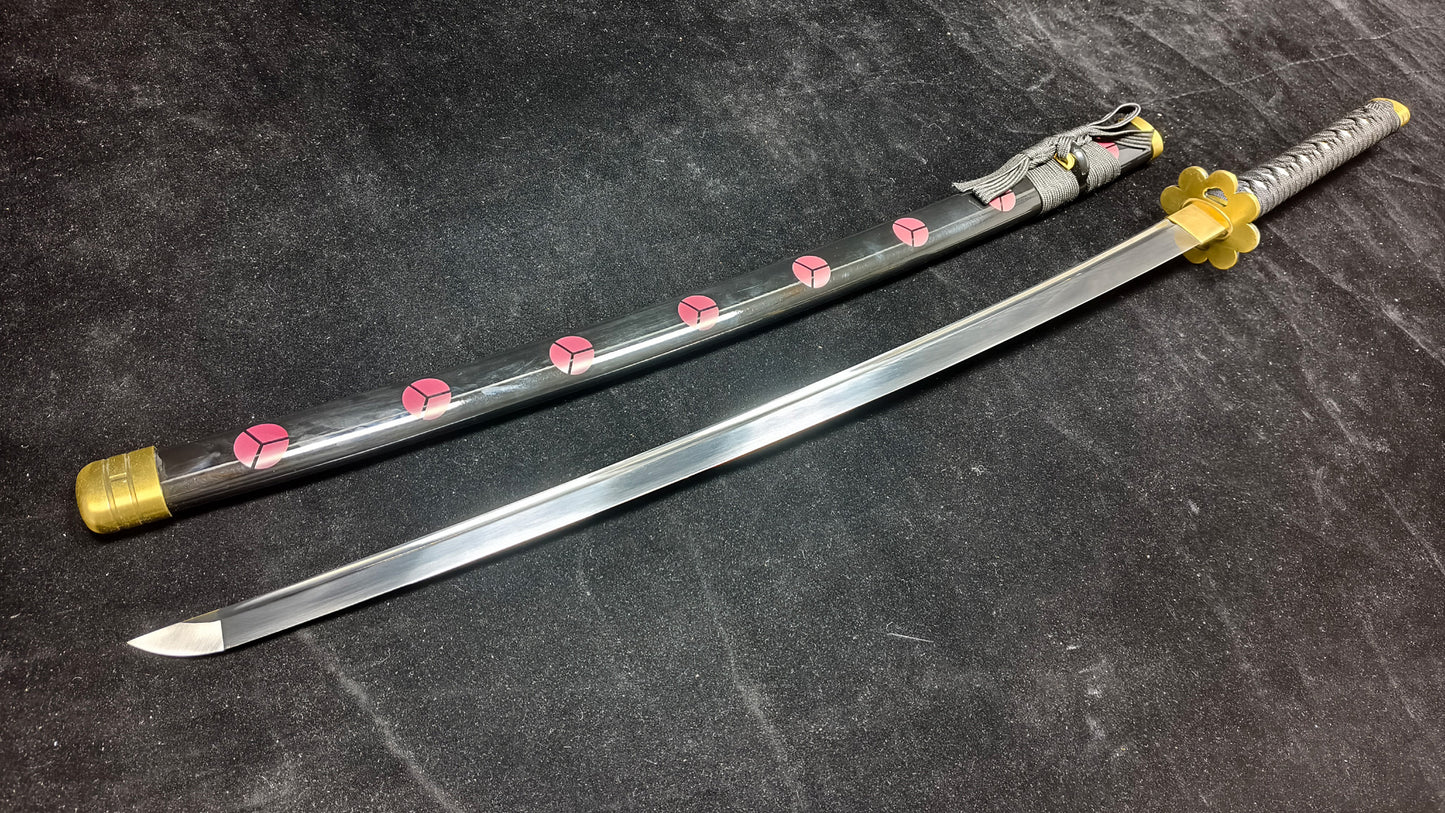 Spring steel forging process,（ One Piece Zoro's sword）katana