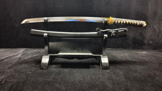 （T10 forging process, burnt blade）katana,Give a gift box