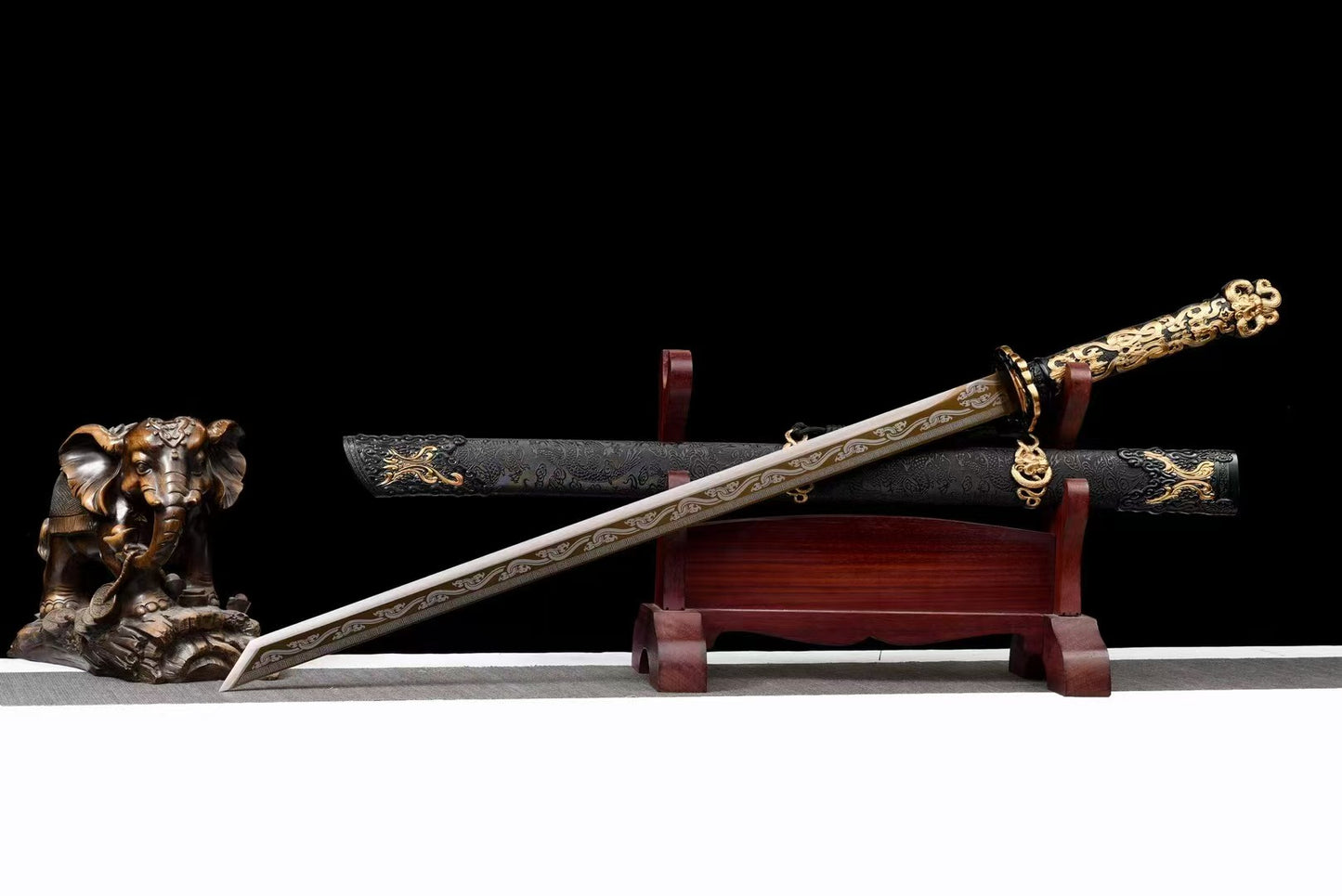 Ink Shadow Tang Sword (Two-color)-墨影唐刀