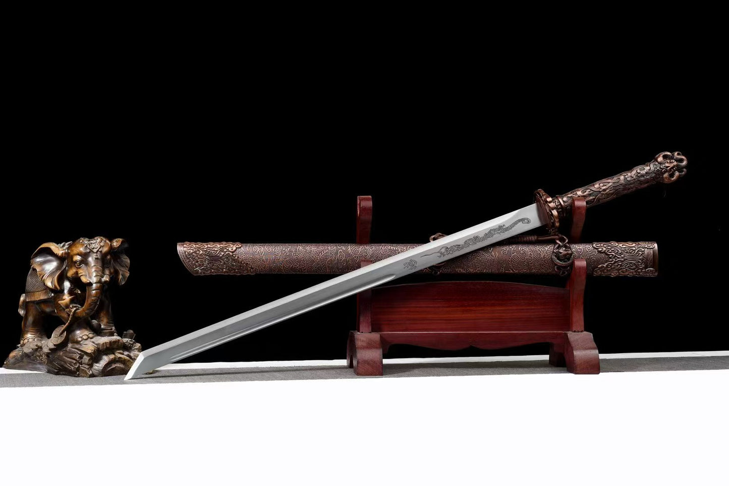 Ink Shadow Tang Sword-墨影唐刀