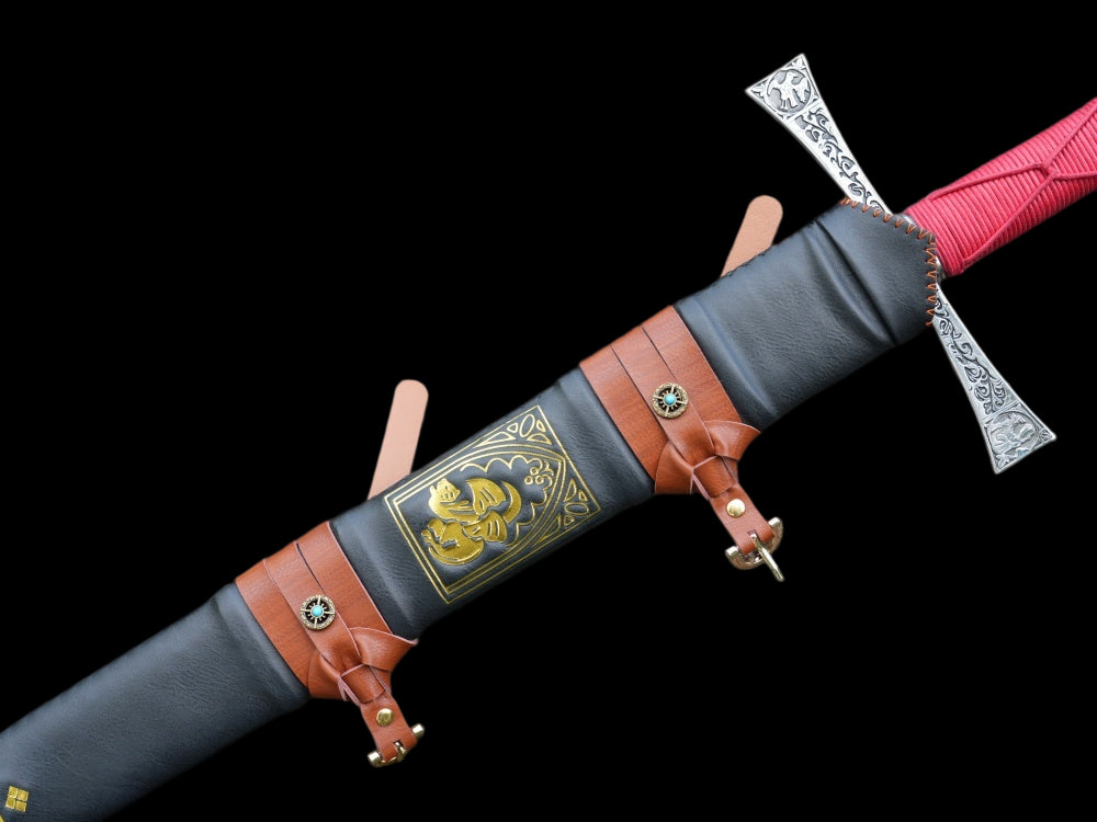Four Preachers Longsword (forged from 60Si2Cr steel)