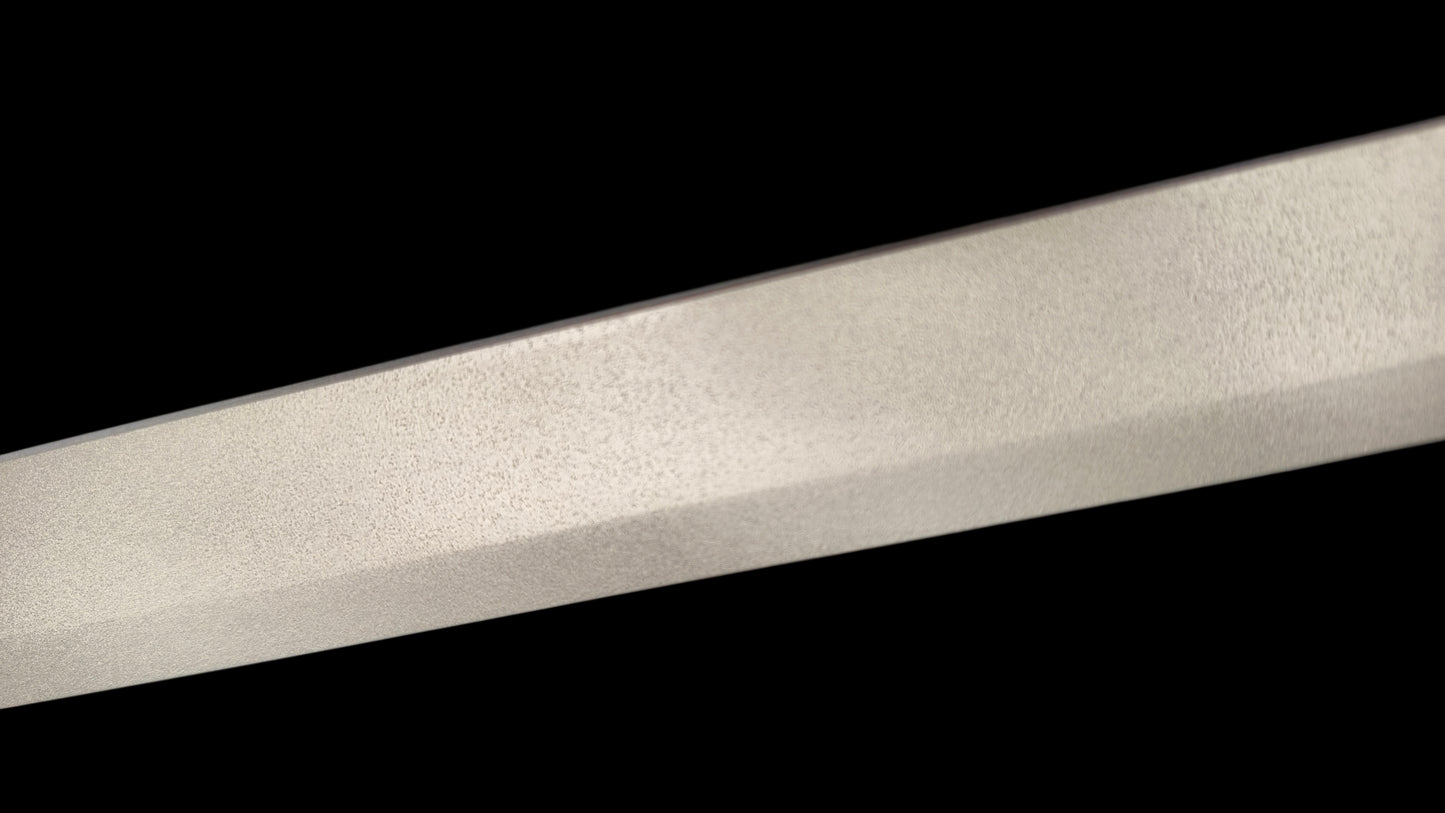 Tactical Knife (White Blade) — "Blade of Ice and Snow" (9SiCr Forged)