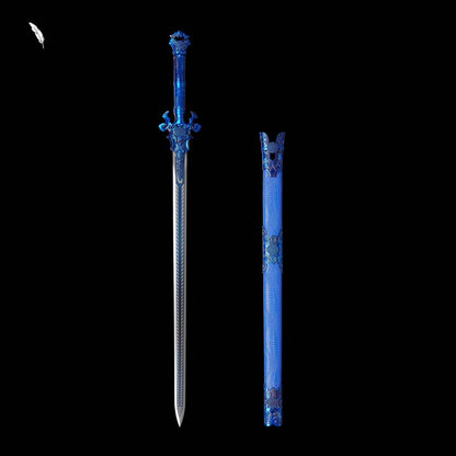 Demon Sword ~ Azure (Forged from High Manganese Steel)幽蓝