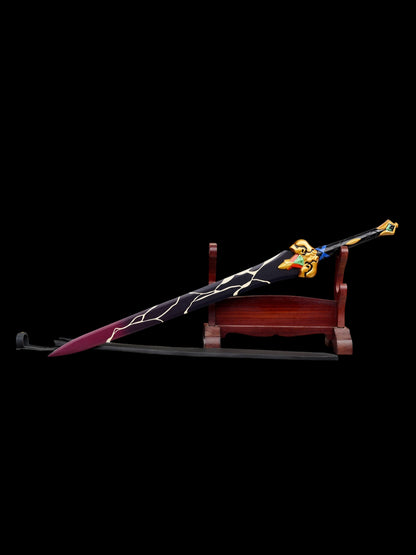 Stainless Steel Fragmented Blade Honkai Star Rail Blade Cosplay Sword, Unsharpened Replica Prop for Collection & Cosplay