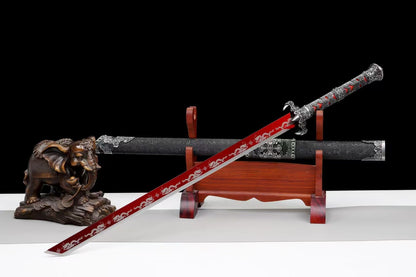 Sky-Splitting Tang Sword Red Blade Sword-裂空唐横刀