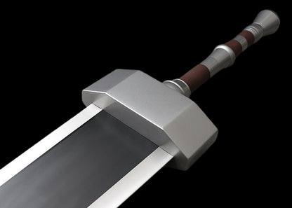 Elden Ring "Guts Sword" Greatsword (Stainless Steel) — Blunt Blade