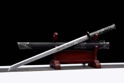 Roar of the Dragon in the Ink Sea (Forged High-Manganese Steel)墨海龙吟