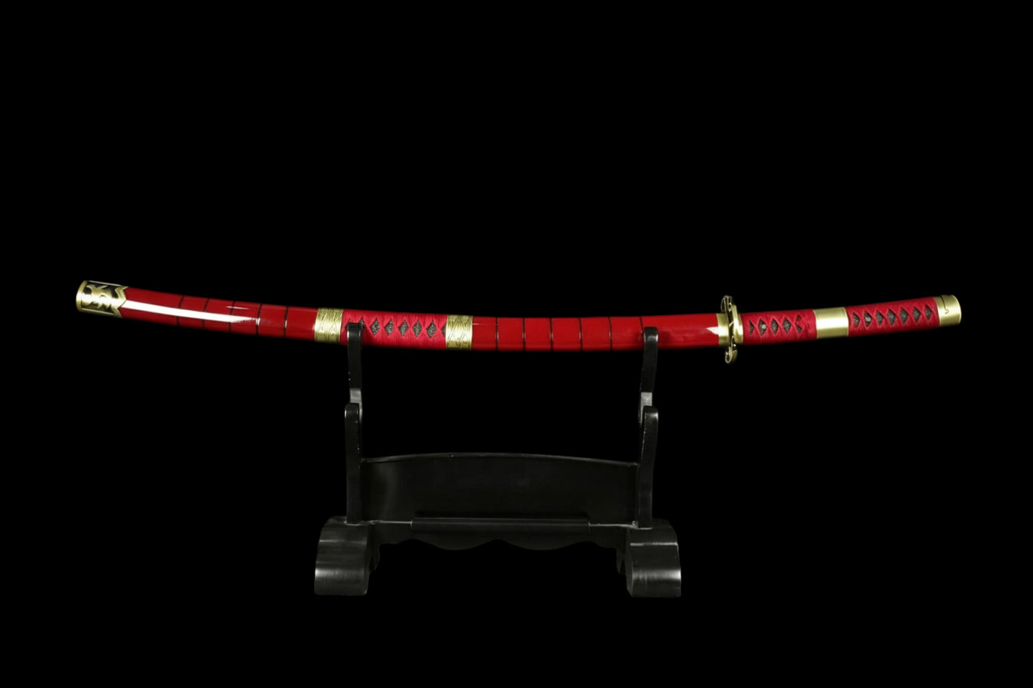 Sandai Kitetsu Katana, One Piece Roronoa Zoro Sword, Full Tang 1095 High Carbon Steel Forged Sharp Blade