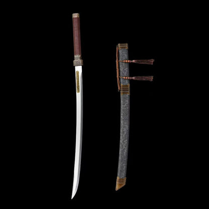 Anime God-Slaying Star Blade  Curved God-Slaying Blade - Red Soul赤魂