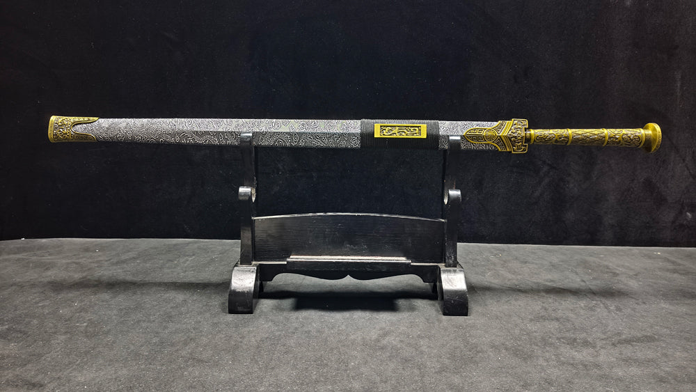 Ice Feather Han Sword（Spring steel forged）