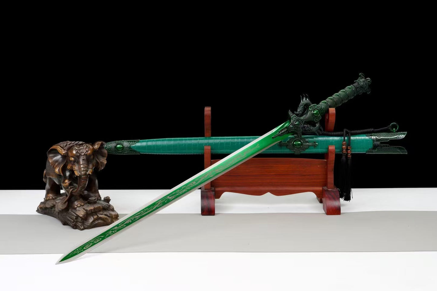Cloud Sword Green Lucky Sword 云剑