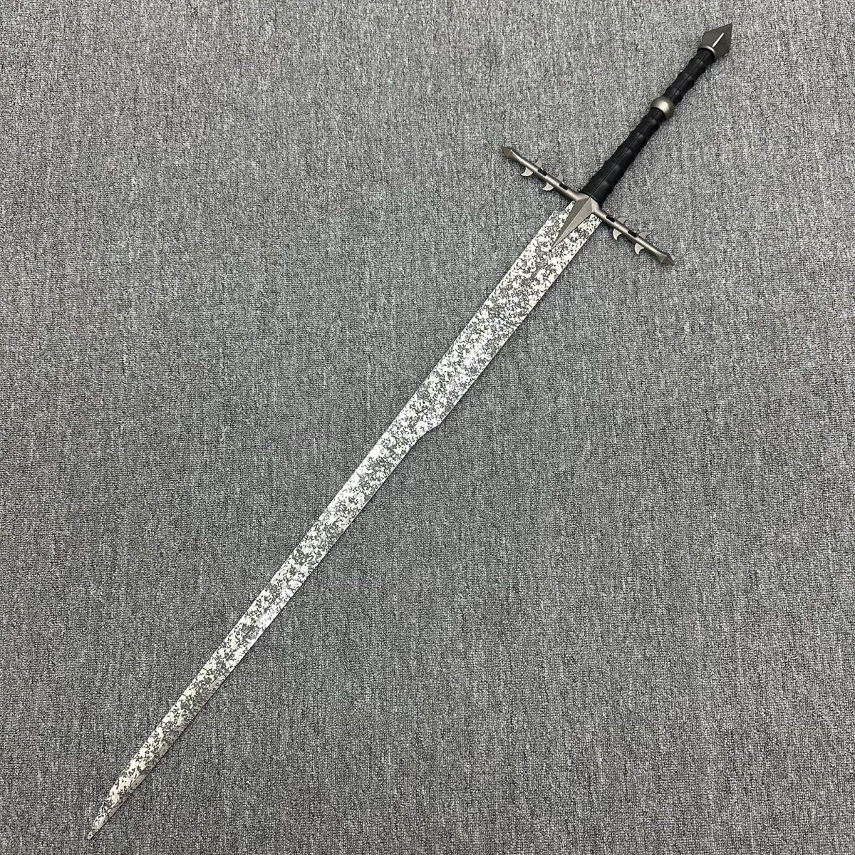 Sorcerer King's Sword (Stainless Steel) Blunt blade; unsharpened.