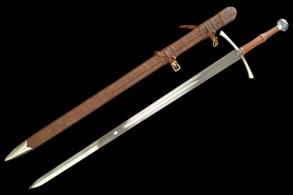 Sword of Kings Two-Handed Sword (Forged from 65 Manganese Steel)