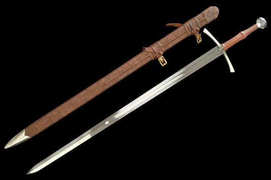 Sword of Kings Two-Handed Sword (Forged from 65 Manganese Steel)