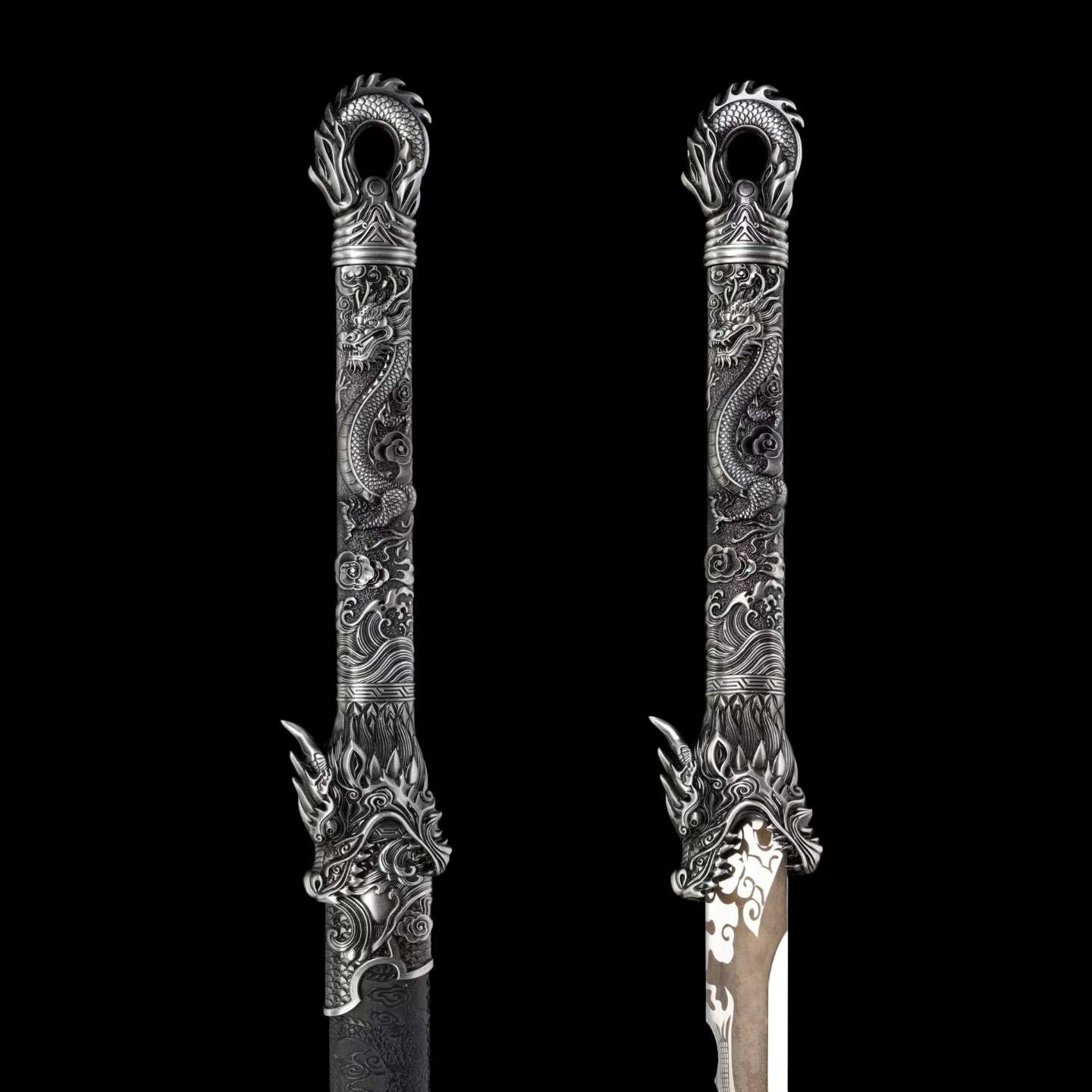 Dragon Emperor's Battle Blade (Forged from High-Manganese Steel)龍皇战刃