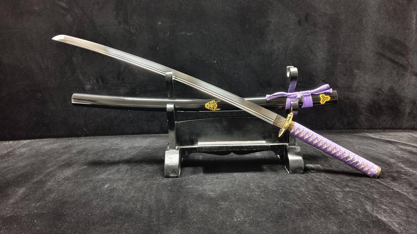 Purple Kill Bill（Spring steel forging process）katana（C30）