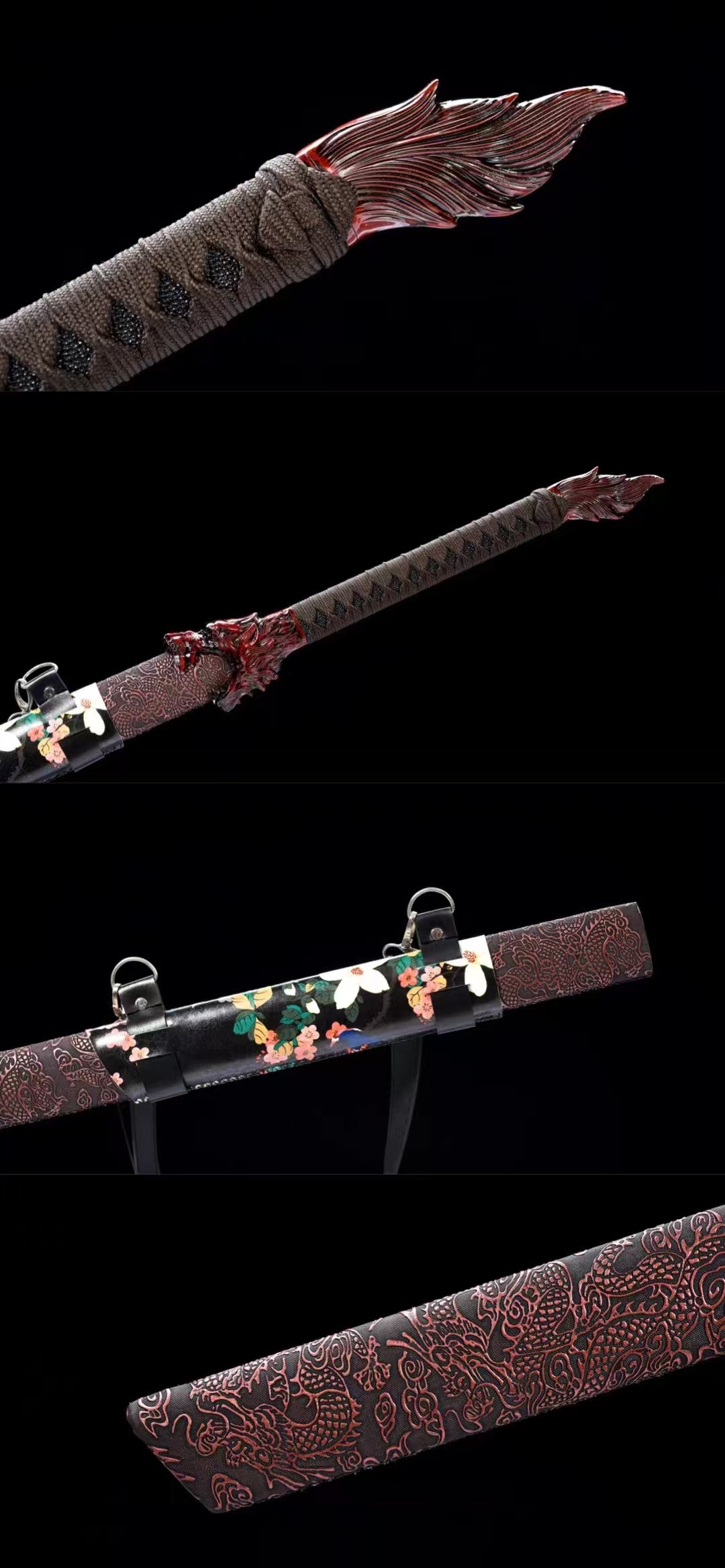 The Four Divine Beasts Wolf King Fire Sword火焰狼王