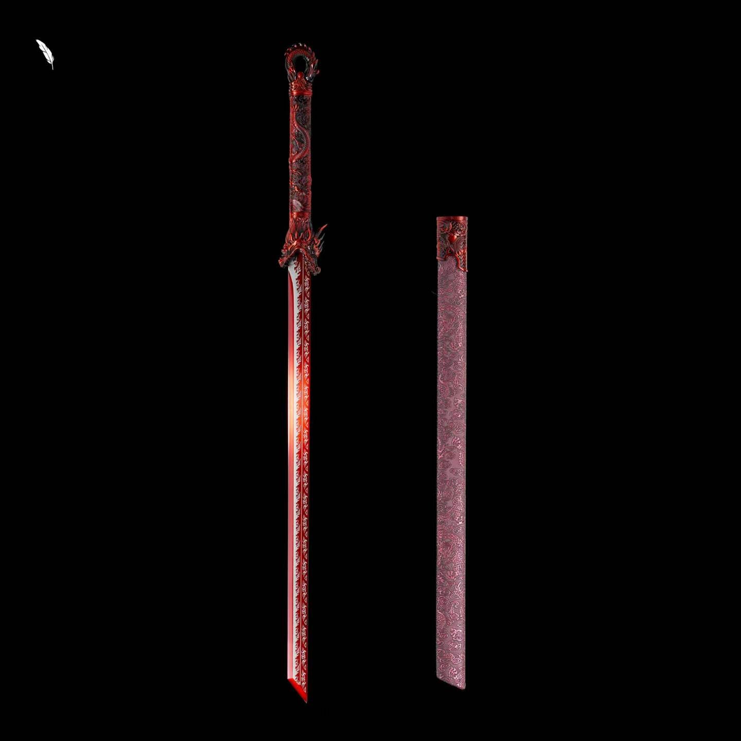 Red Dragon (Forged High-Manganese Steel)赤龍