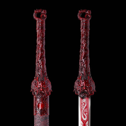 Dragon King Sword (Forged from High-Manganese Steel)龍啸九天