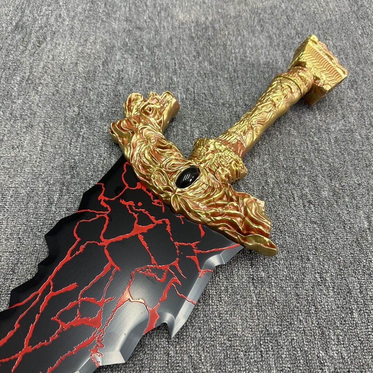 Black Sword (Stainless Steel) Blunt blade; unsharpened.