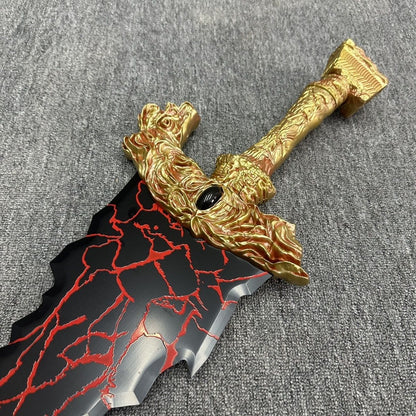 Black Sword (Stainless Steel) Blunt blade; unsharpened.