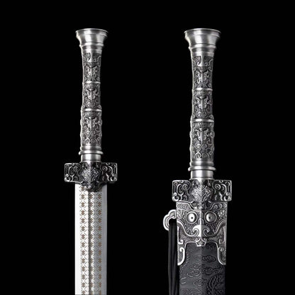 Chu Sword — Frost Spirit (Forged Manganese Steel)楚剑～霜魄