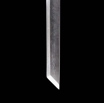 Taotao Ring Pommel Tang Dao, Full Tang Construction, Forged Damascus Steel Blade, Sharp Edge, Brass Taotao Carved Fittings, Premium Dragon Phoenix Rosewood Scabbard & Handle, Collectible Decorative Chinese Sword