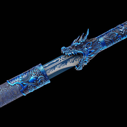 Imperial Blue (forged from high manganese steel)帝青
