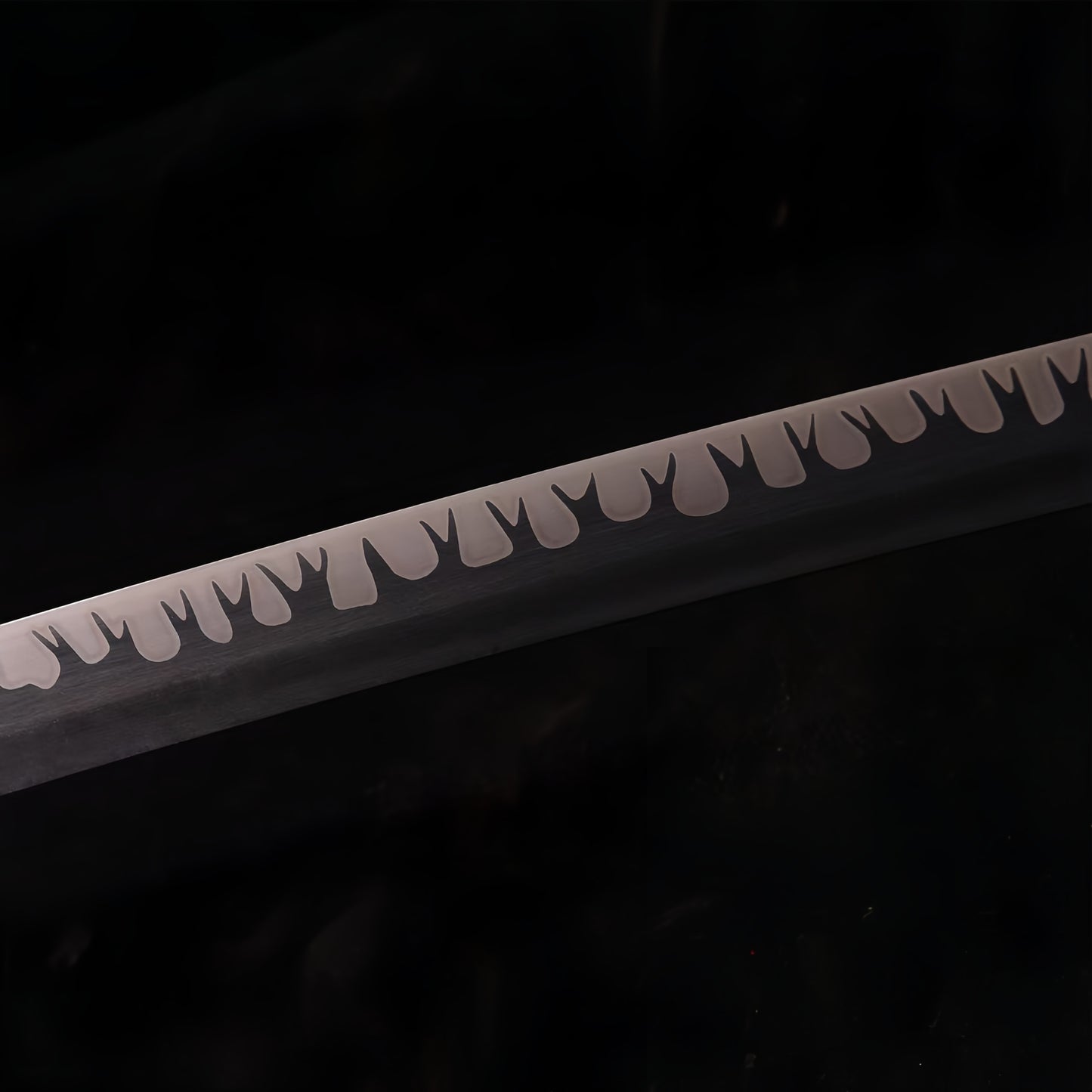 Yamato Katana, Devil May Cry 5 Vergil Sword, Full Tang Forged T10 High Carbon Steel, Mirror Polished Sharp Blade, Copper Fittings, Real Habaki