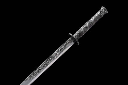 Roar of the Dragon in the Ink Sea (Forged High-Manganese Steel)墨海龙吟