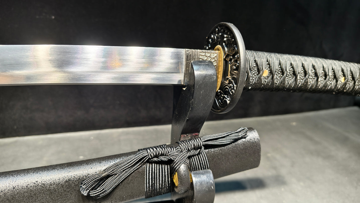 （Spring steel forging process）katana,short knife