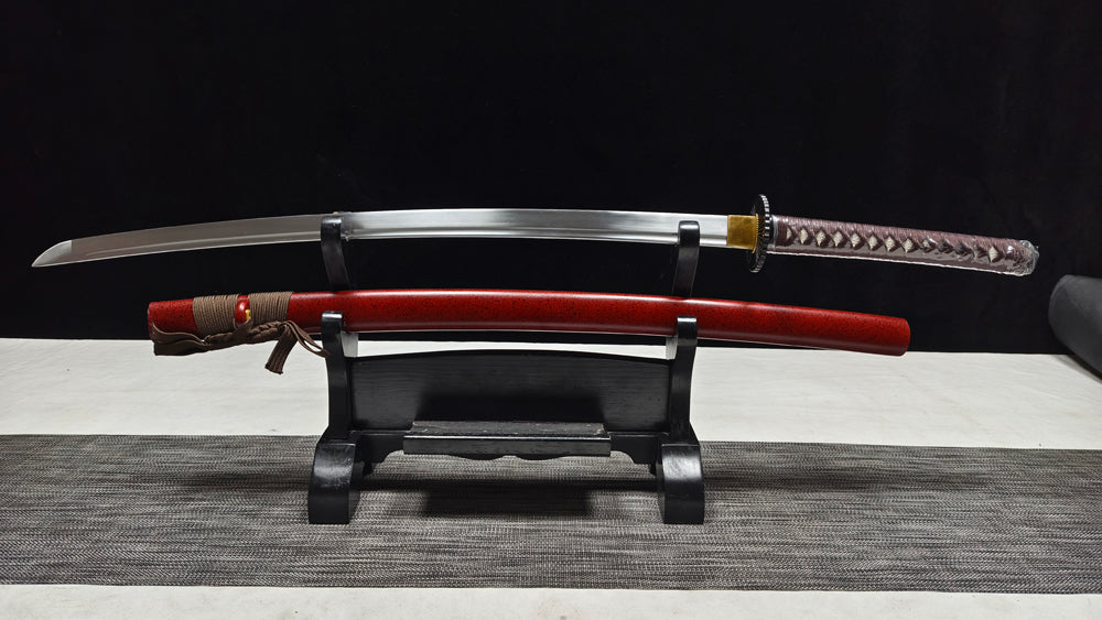 red warrior（Medium carbon steel forging process）katana,