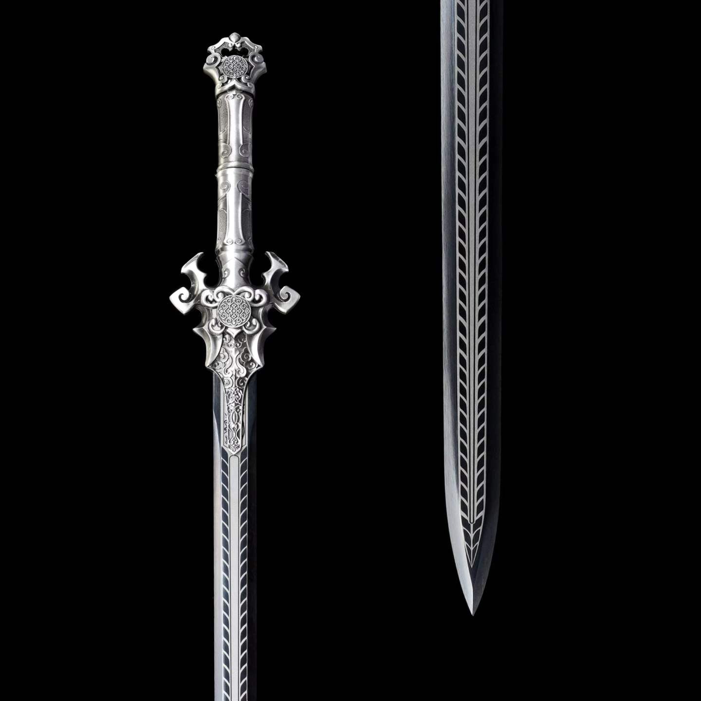 Demon Sword ~ Soul Tempering (Forged from High Manganese Steel)淬魂