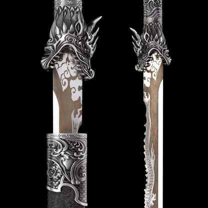Dragon Emperor's Battle Blade (Forged from High-Manganese Steel)龍皇战刃