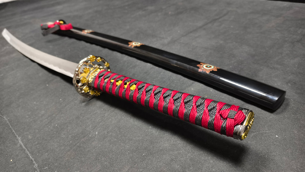 red devil(spring steel forged) very sharp,katana