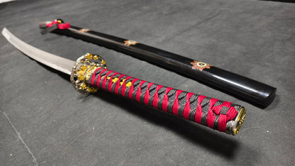 red devil(spring steel forged) very sharp,katana